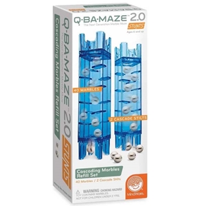 Q-BA-Maze 2.0: Cascading Marbles Refill Set