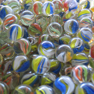 Cats Eye 5/8" - Tricolor