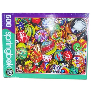 Marble Madness 500 Piece Jigsaw Puzzle