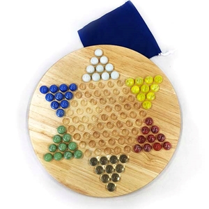 Chinese Checkers - Mahogany