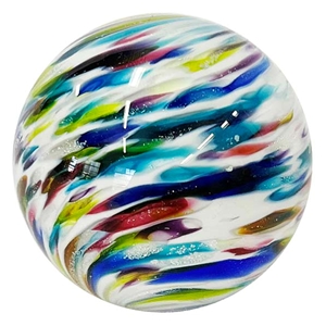 Hot House Glass - "Multi-Color Speckled Swirl"