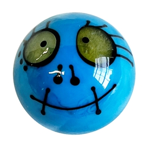 Chris Haussler - "Blue Skull Face Marble"