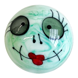Chris Haussler - "Mint Green Skull Face Marble"