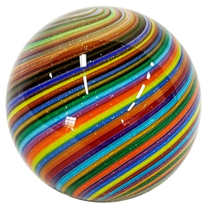 Hot House Glass - "Multicolor Swirl"