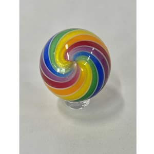 Hot House Glass - "Rainbow Swirl"